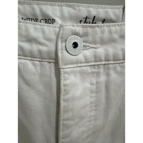 Style & Co High Rise Slouchy Crop Jeans size 4 - Picture 4 of 15